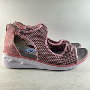 JBU Sport Margot Women’s Sandals Shoes Pink Size 9 Wide